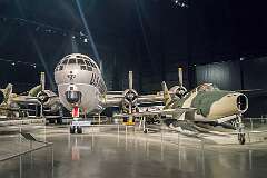 A Boeing KC-97L Stratofreighter, the cargo version of the B-29.