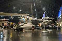 A Convair B-58A Hustler, the U.S. Air Force's first operational supersonic bomber.