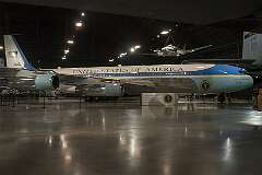 The Boeing VC-137C SAM 26000, the first jet aircraft built specifically for use by the President of the United States.