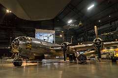 The Boeing B-29 Superfortress “Bockscar” that dropped the Fat Man atomic bomb on Nagasaki on 9 August 1945.