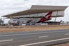 A Boeing 747, known as the "Jumbo Jet", a wide-body commercial airliner that revolutionised air travel.