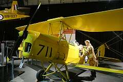 A De Havilland Dh82A Tiger Moth, at the RAAF Museum in Point Cook, about 30 kilometres southwest of Melbourne, Australia.