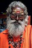 Rameswaram, Tamil Nadu, India, 2003  - A “sadhu”, Hindu holy man.
