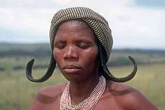 Lusikisiki, Eastern Cape, South Africa, 1971 - A young Mpondo woman, of the former Transkei.