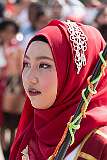 Labuan Bajo, Flores, Indonesia, 2019 - A young woman of western Flores island.