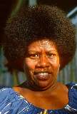 Auki, Malaita, Solomon Islands, 1982 - A woman of Malaita island.