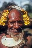 Tari, Hela, Papua New Guinea, 1979 - An elderly Huli man.