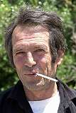 Çorovodë, Albania, 2007 - An Albanian taxi driver.