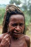 Tari, Hela, Papua New Guinea, 1979 - A Huli woman.