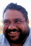 Borroloola, NT, Australia, 1981 - An Aboriginal man from the Gulf area.