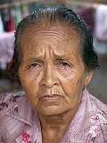 Ampenan, Lombok, Indonesia, 2005 - A woman of Lombok island.