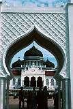 Banda Aceh, Sumatra, Indonesia, 1997 - Mesjid Baturrahman, the great mosque (1883).