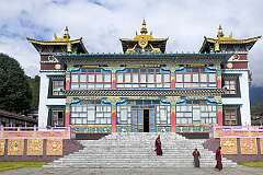 Lhau, Arunachal Pradesh, India, 2023 - The Khinmey Nyingma Monastery, about 9 kilometres from Tawang. It was founded in 1440.