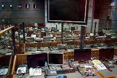 The Launch Control Centre at the Centre Spatial Guyanais, Kourou, French Guyana.