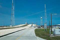 The “Crawlerway”, the crawler-transporter way used to transport spacecraft from NASA's Vehicle Assembly Building (VAB) to Launch Complex 39.