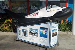 Information about the Dream Chaser, a reusable vehicle designed to resupply the International Space Station.