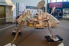 The Viking Lander, used on Earth to simulate the behaviour of the vehicles going to Mars and to test their responses to radio commands.