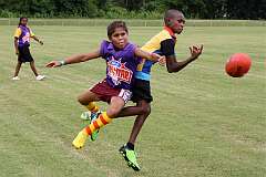 Gordonvale, Queensland, Australia, 2010 - Aussie rules football between Yarrabah School and Djarragun College.