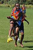 Gordonvale, Queensland, Australia, 2010 - AFL match by Djarragun College students.