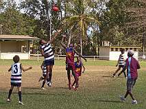 Weipa, Queensland, Australia, 2006 - The Crusader Cup AFL (Australian Football League) Carnival, Cape York.