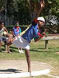 Gordonvale, Queensland, Australia, 2006 - Shot put, Djarragun College Sports and Athletics Day.