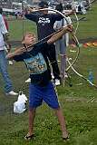 Darkhan, Mongolia, 2011 - Traditional archery at the Naadam Festival.