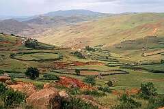 Mount Ayliff, East Cape, South Africa - Scenery  near Mount Ayliff, the land of the Xesibe people, between Griqualand East and Pondoland.