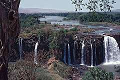 Tis Isat, Amhara, Ethiopia - The falls of the Blue Nile, near Bahir Dar.