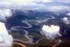 Papua Barat, Indonesia - The Taritatu River (Idenburg River during the Dutch days), in the vast interior of Papua.