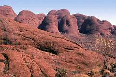 Ulu r u-Kata Tju t a NP, Northern Territory, Australia - Kata Tju t a (“many heads” in the local Pitjantjatjara language), or the Olgas.